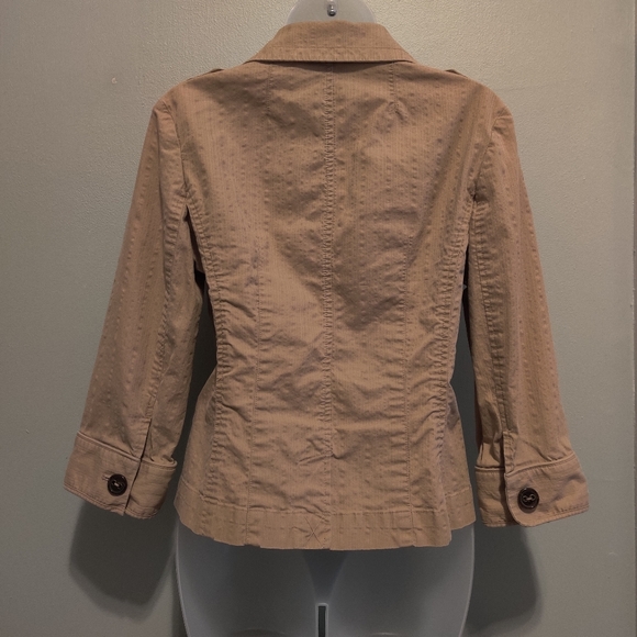 Talbot's Stretch Tan Colored Jacket - Picture 2 of 7
